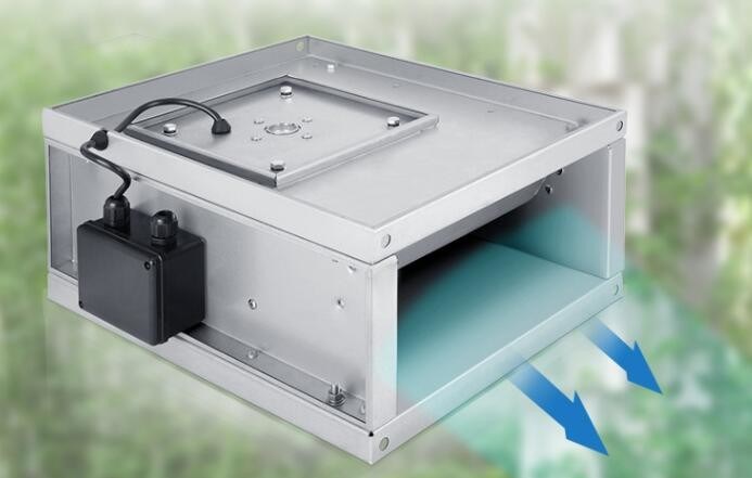 Ventilador de fan rectangular de ventilación del conducto de la EC de