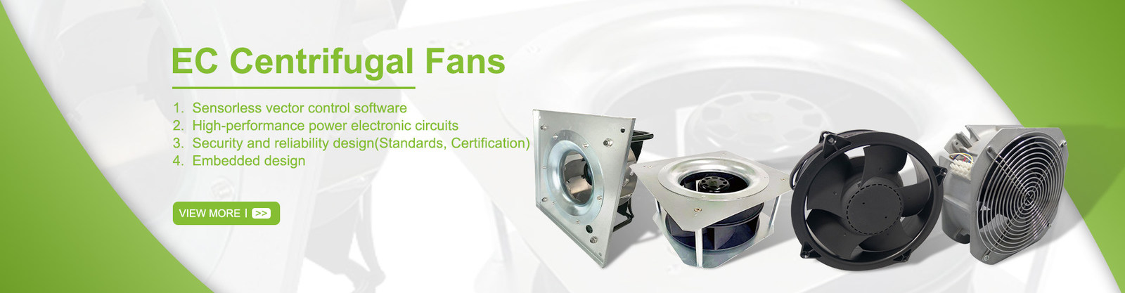 Fan axial de la EC
