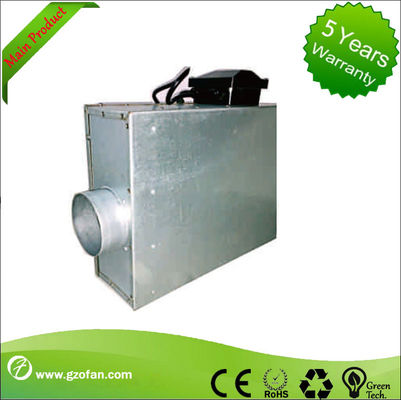 220V Silent Inline Centrifugal Fan Commercial Kitchen Oil Fume Exhaust Blower